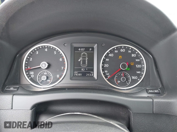 2012 Volkswagen Tiguan S with VIN WVGBV7AX9CW518118, listed as a IAAI auction lot 42080089 with 79,341 mi miles and . Bid and sale history available at DreamBid. Image 7.