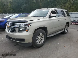 2015 Chevrolet Tahoe LS with VIN 1GNSKAKCXFR106192, listed as a Copart auction lot 73876014 with 178,406 mi miles and Salvage Title. Bid and sale history available at carsss.com. Image 1.