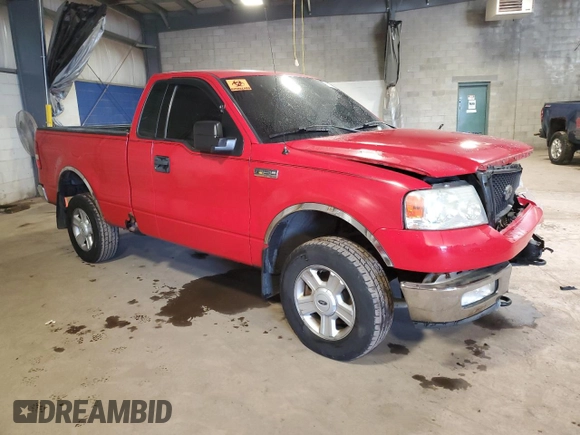 2004 Ford F-150 XL with VIN 1FTRF14WX4NB47364, listed as a Copart auction lot 51457995 with 142,319 mi miles and Salvage Title. Bid and sale history available at carsss.com. Image 4.