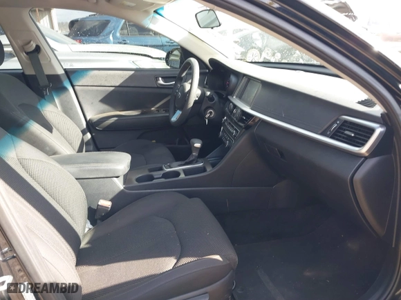 2019 Kia Optima S with VIN 5XXGT4L32KG354994, listed as a IAAI auction lot 41835258 with 99,301 mi miles. Bid and sale history available at carsss.com. Image 5.