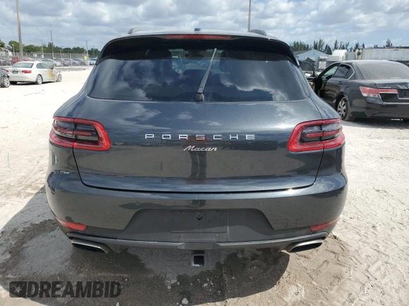 2017 Porsche Macan with VIN WP1AA2A52HLB08135, listed as a Copart auction lot 53119195 with 101,497 mi miles and Salvage Title. Bid and sale history available at DreamBid. Image 6.