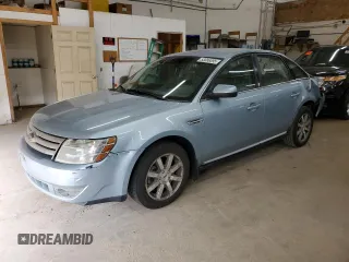 2008 Ford Taurus SEL with VIN 1FAHP24W38G130517, listed as a Copart auction lot 53086395 with 128,777 mi miles and Salvage Title. Bid and sale history available at carsss.com. Image 1.