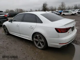 2019 Audi S4 Premium Plus with VIN WAUB4AF46KA078743, listed as a Copart auction lot 38001543 with 58,087 mi miles. Bid and sale history available at carsss.com. Image 2.