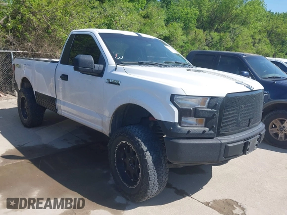 2017 Ford F-150 XL with VIN 1FTMF1C84HKC49246, listed as a IAAI auction lot 41994170 with 272,374 mi miles. Bid and sale history available at carsss.com. Image 1.