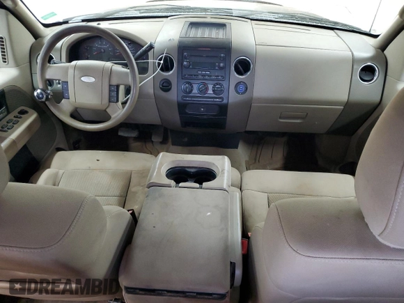 2005 Ford F-150 XLT with VIN 1FTRW12W45KC63908, listed as a Copart auction lot 54019655 with 262,966 mi miles and Clean Title. Bid and sale history available at DreamBid. Image 8.