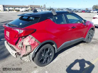 2021 Toyota C-HR LE with VIN JTNKHMBX3M1111916, listed as a IAAI auction lot 41837020 with 65,298 mi miles. Bid and sale history available at carsss.com. Image 4.