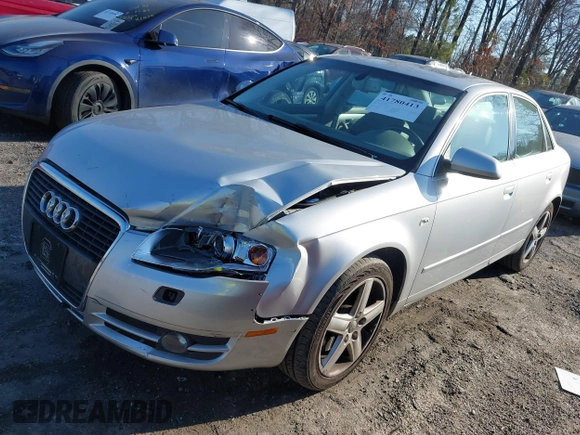 2005 Audi A4 2.0T z VIN WAUDF68E45A429210, wystawiony jako IAAI lot #41780413 z przebiegiem 149 580 mil mil oraz . Historia ofert i sprzedaży dostępna na DreamBid. Obrazek 2.