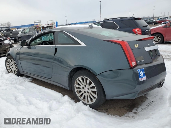 2011 Cadillac CTS Premium with VIN 1G6DP1ED2B0120693, listed as a Copart auction lot 44997845 with 129,052 mi miles and Clean title. Bid and sale history available at DreamBid. Image 2.