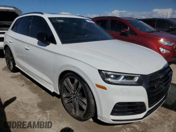 2019 Audi SQ5 Premium Plus with VIN WA1B4AFY5K2024697, listed as a Copart auction lot 75932164 with 33,576 mi miles and Non Repairable. Bid and sale history available at DreamBid. Image 4.