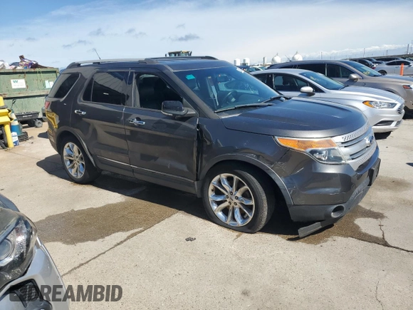2015 Ford Explorer XLT with VIN 1FM5K7D83FGB73208, listed as a Copart auction lot 50003555 with 94,173 mi miles and Salvage Title. Bid and sale history available at carsss.com. Image 4.