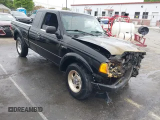 2004 Ford Ranger XL with VIN 1FTYR14U74PB60014, listed as a IAAI auction lot 42003581 with Not Provided miles and . Bid and sale history available at carsss.com. Image 1.