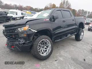 2022 Chevrolet Silverado 1500 Custom Trail Boss with VIN 3GCUDCET3NG657260, listed as a IAAI auction lot 40961987 with 51,631 mi miles and . Bid and sale history available at DreamBid. Image 18.