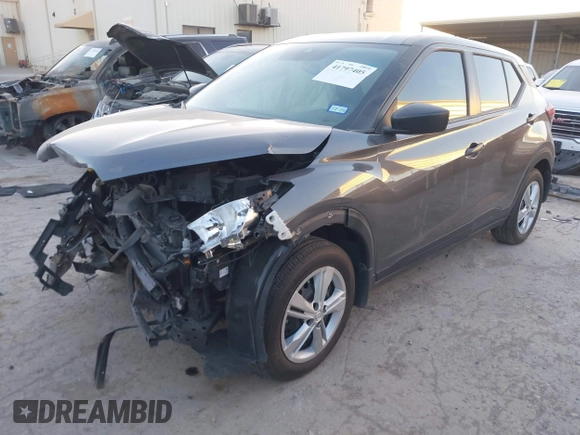 2024 Nissan Kicks S with VIN 3N1CP5BV8RL594399, listed as a IAAI auction lot 41797405 with 4,596 mi miles. Bid and sale history available at carsss.com. Image 18.
