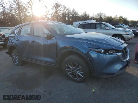 2023 Mazda CX-5 2.5 S with VIN JM3KFBAM5P0228761, listed as a Copart auction lot 42827995 with 0 mi miles and Salvage Title. Bid and sale history available at carsss.com. Image 4.