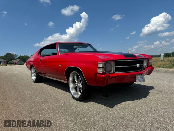 1971 Chevrolet Malibu с VIN 136371R126241, выставлен на аукционе Copart как лот 64313315 с пробегом 63 954 миль миль и Чистый • Clean title. История ставок и продаж доступна на DreamBid. Изображение 1.