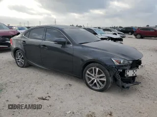 2019 Lexus IS with VIN JTHBA1D23K5092328, listed as a Copart auction lot 53528815 with 34,245 mi miles and Salvage Title. Bid and sale history available at carsss.com. Image 4.