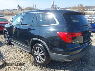 2018 Honda Pilot EX-L with VIN 5FNYF6H59JB062326, listed as a IAAI auction lot 40662881 with 77,573 mi miles and . Bid and sale history available at DreamBid. Image 3.