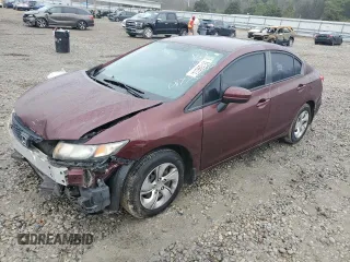 2015 Honda Civic LX with VIN 19XFB2F54FE017757, listed as a Copart auction lot 85159674 with 144,895 mi miles and Salvage Title. Bid and sale history available at carsss.com. Image 1.
