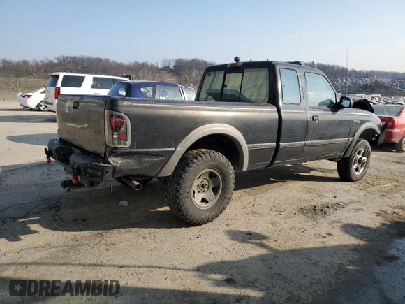 1996 Ford Ranger XLT with VIN 1FTCR15X8TTA40604, listed as a Copart auction lot 49303155 with 190,005 mi miles and Salvage Title. Bid and sale history available at DreamBid. Image 3.