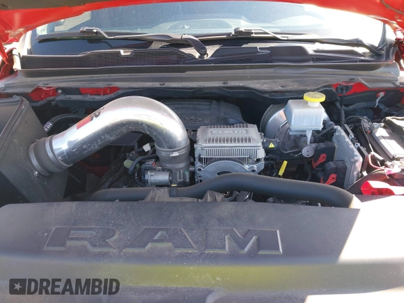 2021 Ram 1500 Big Horn with VIN 1C6SRFFT3MN677725, listed as a IAAI auction lot 41989636 with 37,784 mi miles and . Bid and sale history available at DreamBid. Image 8.