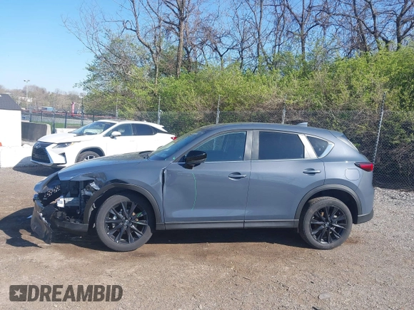 2022 Mazda CX-5 2.5 S Preferred Package with VIN JM3KFBCM2N1583066, listed as a IAAI auction lot 41974154 with 38,567 mi miles. Bid and sale history available at carsss.com. Image 14.