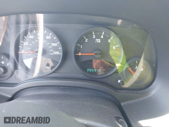 2013 Jeep Compass Sport with VIN 1C4NJDBB1DD217533, listed as a IAAI auction lot 41461759 with 205,972 mi miles. Bid and sale history available at carsss.com. Image 7.