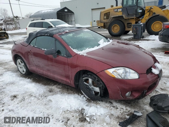 2007 Mitsubishi Eclipse GS with VIN 4A3AL25F47E061575, listed as a Copart auction lot 47517875 with 171,747 mi miles and Salvage Title. Bid and sale history available at DreamBid. Image 4.