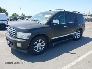 2005 Infiniti QX56 with VIN 5N3AA08C35N800594, listed as a IAAI auction lot 42110869 with 271,172 mi miles and . Bid and sale history available at DreamBid. Image 2.