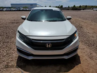 2019 Honda Civic Sedan LX with VIN 19XFC2F60KE027623, listed as a Copart auction lot 53839175 with 104,820 mi miles and Salvage Title. Bid and sale history available at carsss.com. Image 5.