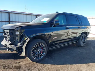 2023 Cadillac Escalade AWD V-Series with VIN 1GYS4HK97PR453426, listed as a IAAI auction lot 41411066 with 13,764 mi miles. Bid and sale history available at carsss.com. Image 23.