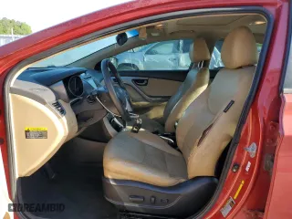 2013 Hyundai Elantra Limited with VIN KMHDH4AE3DU736663, listed as a Copart auction lot 52416785 with 193,573 mi miles and Clean Title. Bid and sale history available at carsss.com. Image 7.