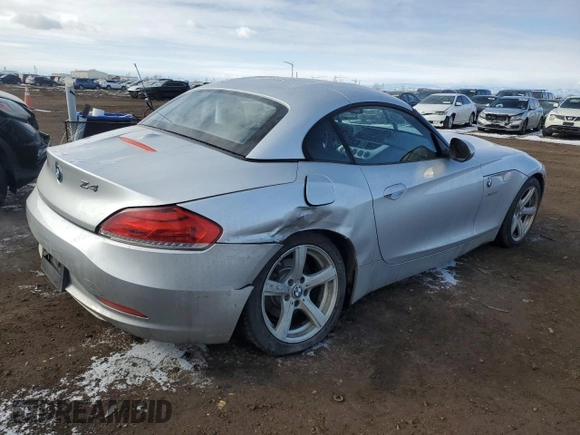 2013 BMW Z4 sDrive28i with VIN WBALL5C57DJ104460, listed as a Copart auction lot 45978395 with 109,718 mi miles and Salvage Title. Bid and sale history available at carsss.com. Image 3.