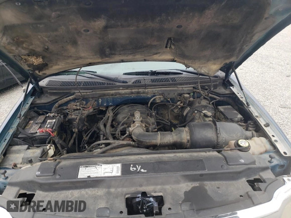2001 Ford F-150 XL with VIN 1FTZX17281NB16955, listed as a Copart auction lot 47743395 with 280,120 mi miles and Salvage title. Bid and sale history available at DreamBid. Image 11.