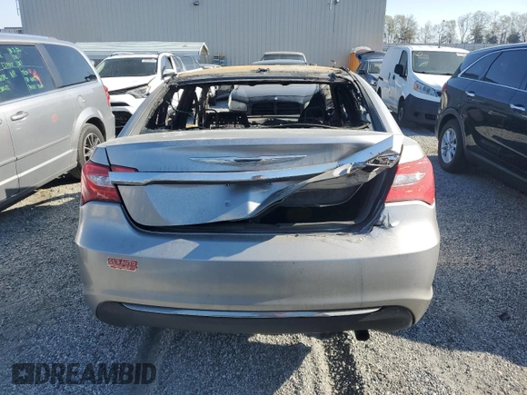 2013 Chrysler 200 LX with VIN 1C3CCBABXDN660432, listed as a Copart auction lot 50513285 with Not Provided miles and Salvage Title. Bid and sale history available at DreamBid. Image 6.
