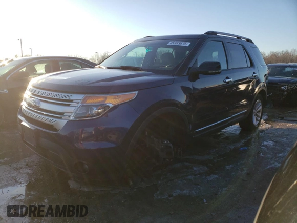2011 Ford Explorer XLT with VIN 1FMHK7D85BGA45611, listed as a Copart auction lot 45983875 with 154,605 mi miles and Salvage Title. Bid and sale history available at carsss.com. Image 1.
