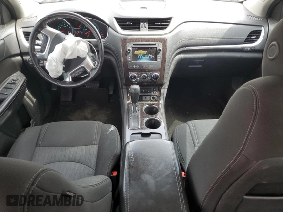2015 Chevrolet Traverse LT с VIN 1GNKRHKD5FJ127625, выставлен на аукционе Copart как лот 58220065 с пробегом 169 266 миль миль и Списание • Salvage title. История ставок и продаж доступна на DreamBid. Изображение 8.
