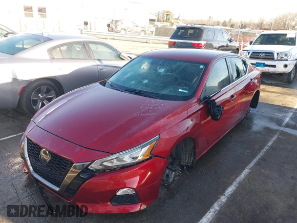 2019 Nissan Altima 2.5 SR with VIN 1N4BL4CV8KC203692, listed as a IAAI auction lot 41780529 with 158,345 mi miles. Bid and sale history available at carsss.com. Image 6.