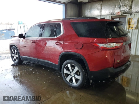 2020 Chevrolet Traverse LT Leather with VIN 1GNEVHKWXLJ321380, listed as a Copart auction lot 45502615 with 67,597 mi miles and Salvage Title. Bid and sale history available at carsss.com. Image 2.