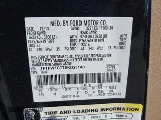 2014 Ford F-150 XL with VIN 1FTFW1CT7EKD23140, listed as a IAAI auction lot 41875745 with 215,619 mi miles and . Bid and sale history available at DreamBid. Image 9.