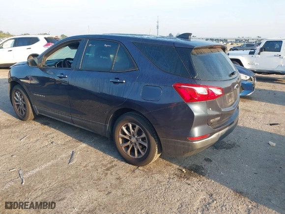 2018 Chevrolet Equinox LS with VIN 3GNAXHEV8JS503909, listed as a IAAI auction lot 41755067 with 400,397 mi miles. Bid and sale history available at carsss.com. Image 3.