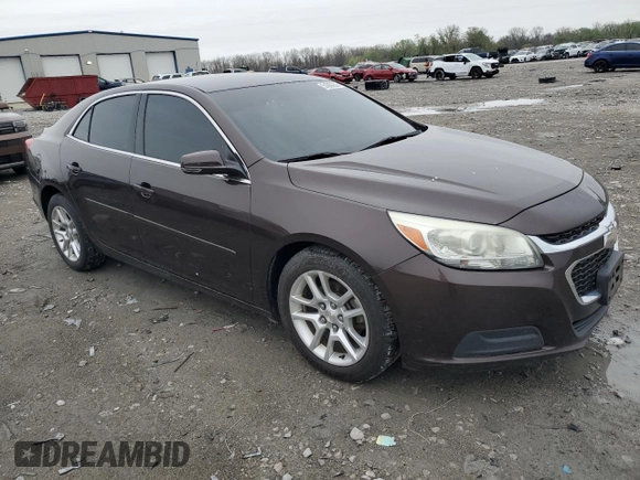 2015 Chevrolet Malibu LT with VIN 1G11C5SL2FF186199, listed as a Copart auction lot 51683235 with 178,774 mi miles and Salvage Title. Bid and sale history available at DreamBid. Image 4.