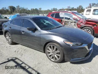 2021 Mazda 6 Signature with VIN JM1GL1XY2M1619514, listed as a Copart auction lot 75494944 with 35,069 mi miles and Salvage Title. Bid and sale history available at DreamBid. Image 4.
