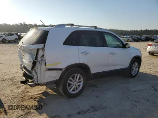 2014 Kia Sorento LX with VIN 5XYKT4A7XEG536121, listed as a Copart auction lot 49160335 with 103,118 mi miles and Salvage Title. Bid and sale history available at carsss.com. Image 3.