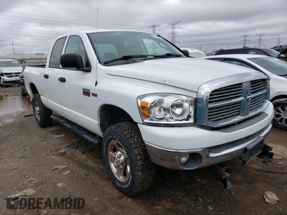 2009 Dodge Ram 2500 SLT with VIN 3D7KS28T49G507382, listed as a Copart auction lot 45236483 with 157,245 mi miles and Non Repairable. Bid and sale history available at carsss.com. Image 4.