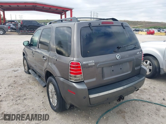 2006 Mercury Mariner Luxury with VIN 4M2CU57116KJ07577, listed as a IAAI auction lot 41448284 with 164,642 mi miles and . Bid and sale history available at DreamBid. Image 3.