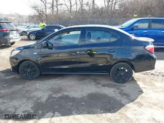 2023 Mitsubishi Mirage G4 ES with VIN ML32FUFJ4PHF04714, listed as a IAAI auction lot 41530358 with 20,334 mi miles. Bid and sale history available at carsss.com. Image 14.