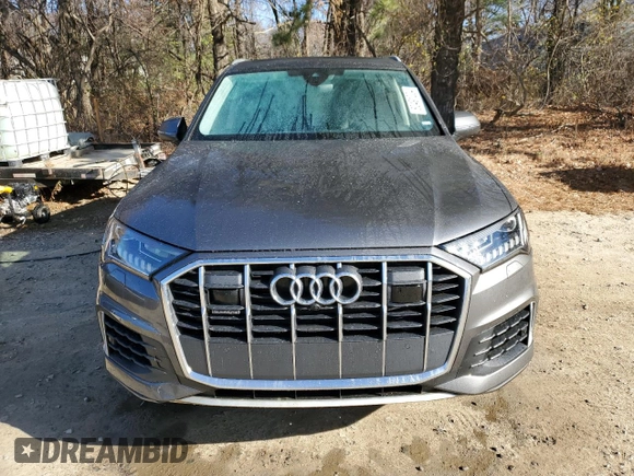 2024 Audi Q7 Premium Plus with VIN WA1LXBF7XRD004548, listed as a Copart auction lot 80491204 with 18,606 mi miles and Salvage title. Bid and sale history available at DreamBid. Image 5.