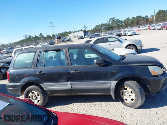 2005 Honda Pilot LX z VIN 2HKYF18175H512174, wystawiony jako IAAI lot #41038439 z przebiegiem Nie podano mil oraz . Historia ofert i sprzedaży dostępna na DreamBid. Obrazek 13.