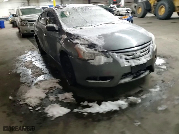 2015 Nissan Sentra SR with VIN 3N1AB7AP0FY235843, listed as a Copart auction lot 42743895 with 127,624 mi miles and Salvage Title. Bid and sale history available at carsss.com. Image 11.