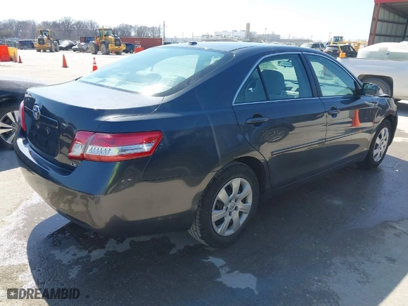 2010 Toyota Camry with VIN 4T1BF3EK7AU077859, listed as a IAAI auction lot 41776401 with 129,781 mi miles. Bid and sale history available at carsss.com. Image 4.